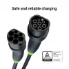 Įkrovimo kabelis Green Cell EVKABGC03 — Type 2, 5 m, 11 kW, elektrinėms transporto priemonėms