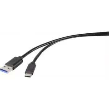 Renkforce RF-4536472 USB laidas 0,3 m USB 3.2 Gen 2 (3.1 Gen 2) USB A USB C juodas
