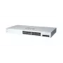Valdomas L2 Gigabit Ethernet jungiklis Cisco CBS220-24T-4G — 24x 10/100/1000 RJ-45, 4x SFP, 1U, 56 Gbit/s