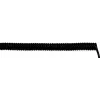 Spiralinis kabelis LAPP UNITRONIC® SPIRAL 500 mm / 2000 mm 4 x 0,25 mm² Juodas 1 vnt. (73220254)