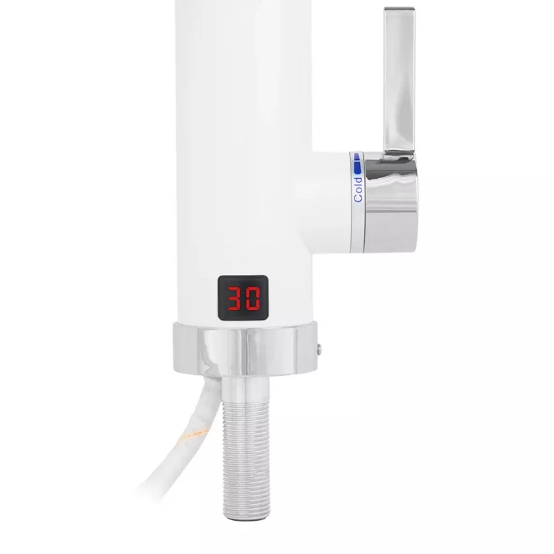 Momentinis vandens šildytuvas NOVEEN IWH460 4600W 220–240V, be bako, 2,5 l/min, IPX4, LED ekranas