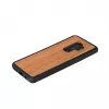 Apsauginis dėklas Samsung Galaxy S9 Plus, medinis, man and wood, kapučino juoda