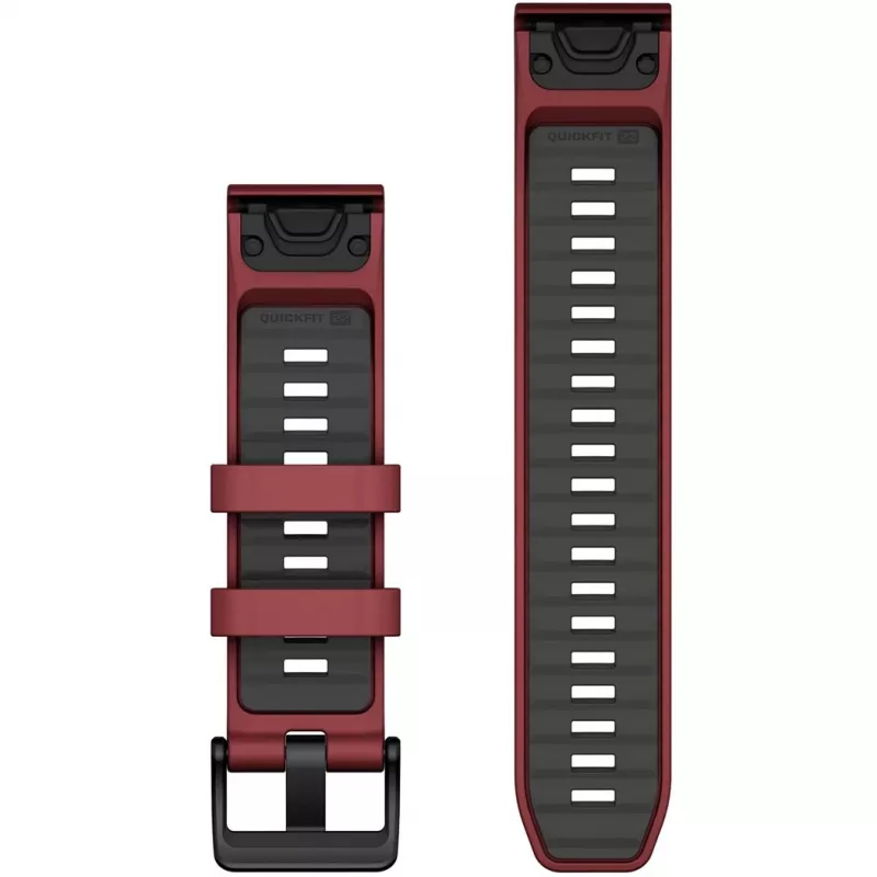 Garmin QuickFit 010-13392-06 Graphite Red dirželis