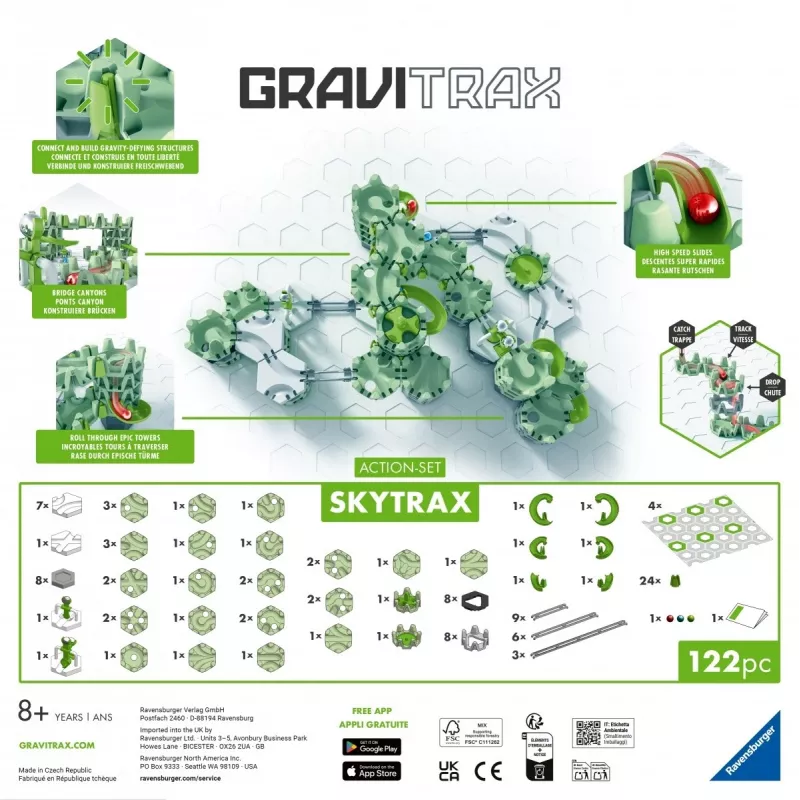 Gravitrax pradinis rinkinys Skytrax M