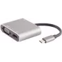 ShiverPeaks S/CONN 14-05026 USB 3.2 Gen 1 Type-C dokų stotelė nešiojamam kompiuteriui, pilka