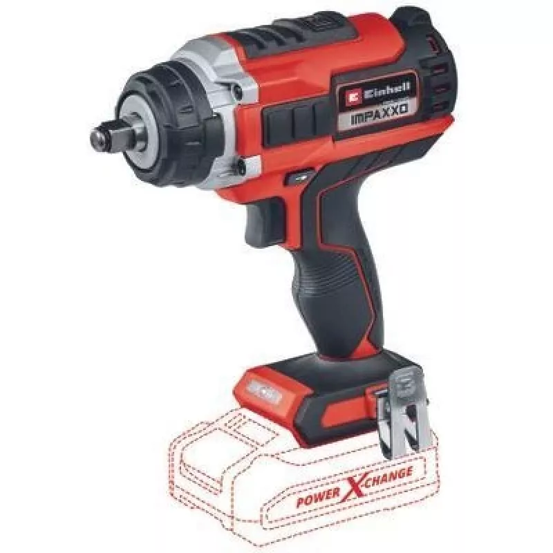 Impaktinis sukimo veržliaraktis Einhell 4510070, 2100 RPM, 400 N⋅m, 18V