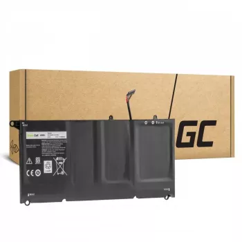 Baterija Green Cell DE103, skirta DELL XPS 13 9343 / 9350, 5400 mAh, LiPo, juoda