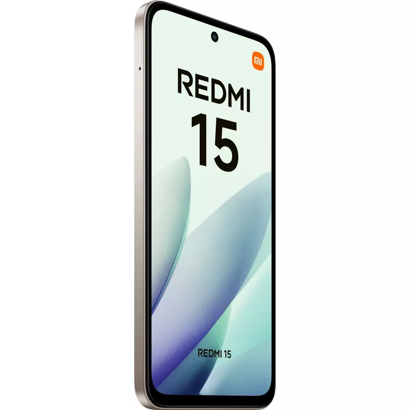 Xiaomi Redmi 15 4G mobilusis telefonas, 6 GB/128 GB, 6,9 colio, Titan Grey