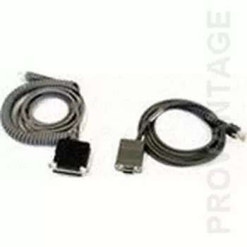 Datalogic CAB-434 RS232 PWR 9P Female Coiled – suvyniotas sąsajos kabelis skaitytuvams