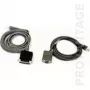 Datalogic CAB-434 RS232 PWR 9P Female Coiled – suvyniotas sąsajos kabelis skaitytuvams