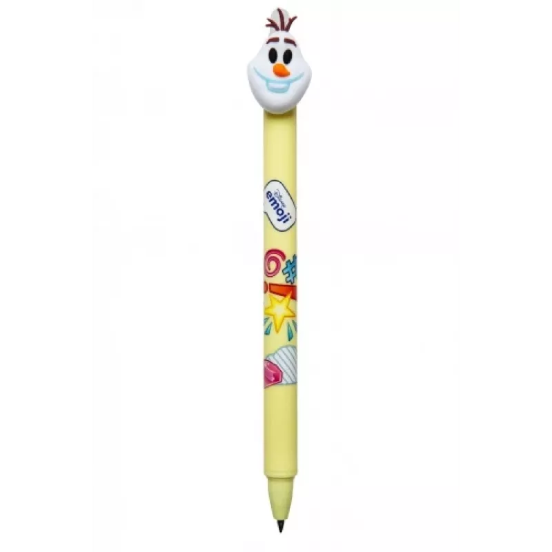 Ištraukiamas trinamasis rašiklis Colorino Disney Emoji Frozen