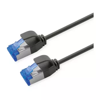 ROLINE Patch Cable Cat.6A (Class EA) S/FTP (PiMF), LSOH, PoE, juodas, 7 m