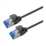 ROLINE Patch Cable Cat.6A (Class EA) S/FTP (PiMF), LSOH, PoE, juodas, 7 m