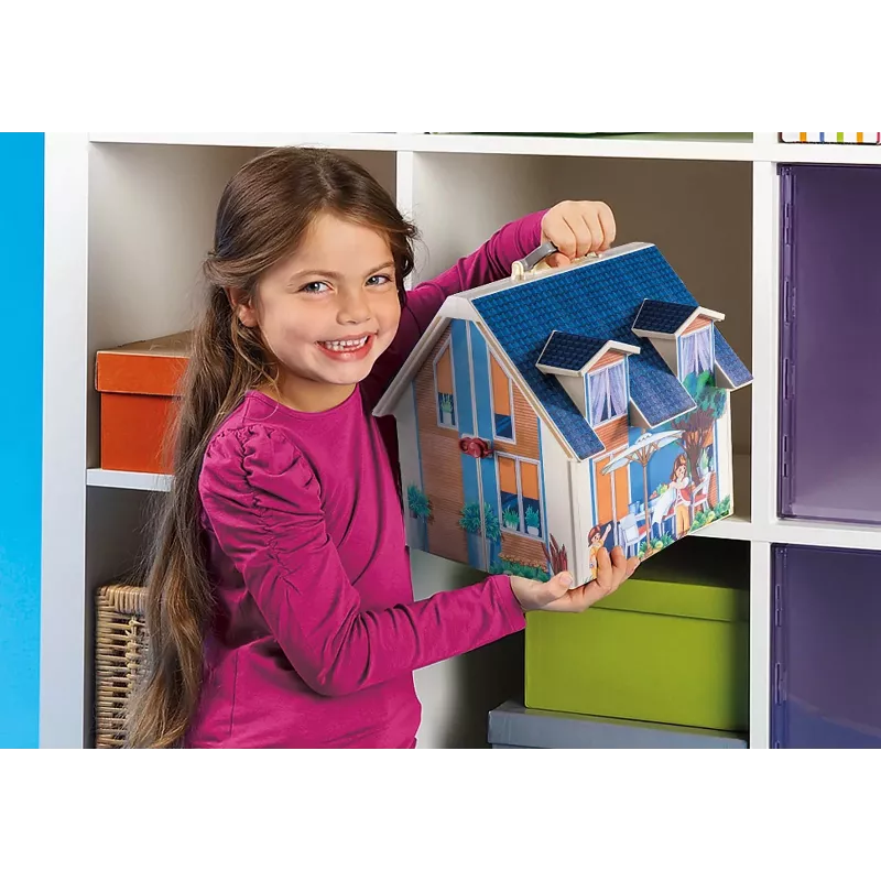 Statybinis žaidimų rinkinys PLAYMOBIL Lėlių namelis 70985 Įvairiaspalvis Plastikas