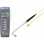VOLTCRAFT K102 + TP 206 temperatūros matavimo prietaisas -200 iki +1370 °C, zondas K tipas