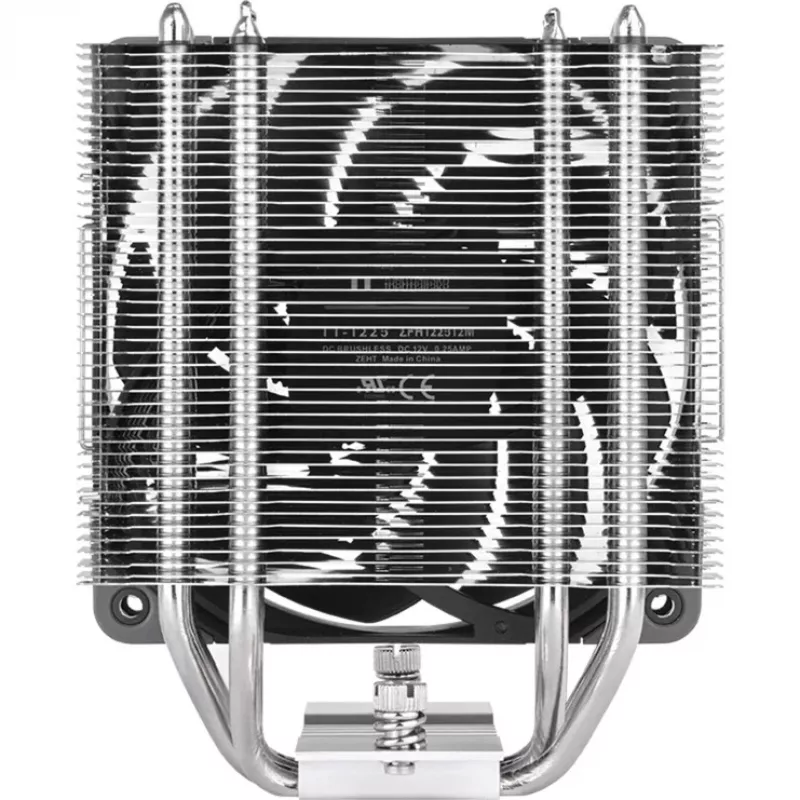 Oro aušintuvas Thermaltake UX400 12 cm juodas sidabrinis 700-1800 RPM