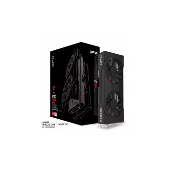 Vaizdo plokštė XFX Radeon RX 9060 XT 16GB GDDR6, PCIe 5.0, 128 bitų, 2048 SP, 270×124×48 mm