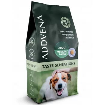 ADDVENA Taste Sensations Adult Medium/Large Turkey - sausas šunų maistas - 10kg