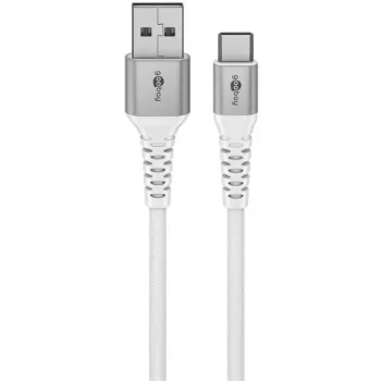 Goobay 74531 USB laidas baltas
