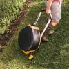 Fiskars sodo būgnas su XL žarna ant ratų