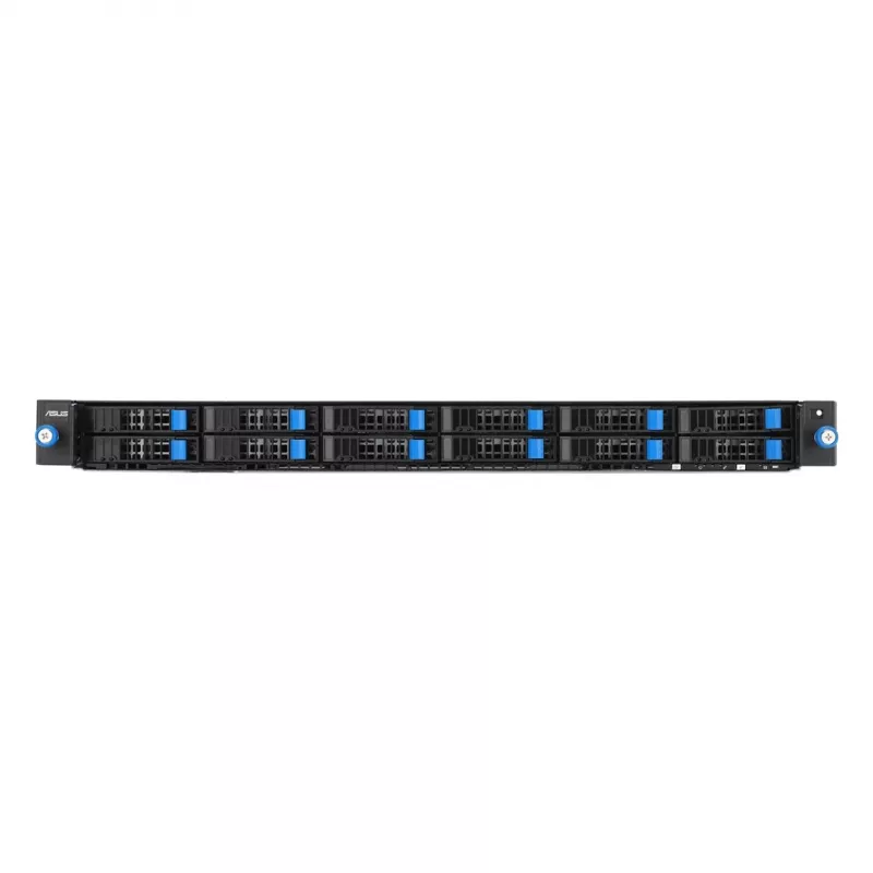 Rack 1U stalinis kompiuteris ASUS ExperCenter Pro ERA100A B6 — Intel Core i5, 8 GB DDR5, 4×2,5 colio vietos, 500 W maitinimo šaltinis, 1×PCIe 5.0 x16, 3×RJ-45