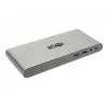 Eaton Tripp Lite USB-C Dock, Triple Display - 4K HDMI/DisplayPort, VGA, USB 3.2 Gen 1, USB-A/USB-C Hub, GbE, 100W PD Įkrovimas, Tarptautiniai Maitinimo Laidai - dokavimo stotelė USB-C