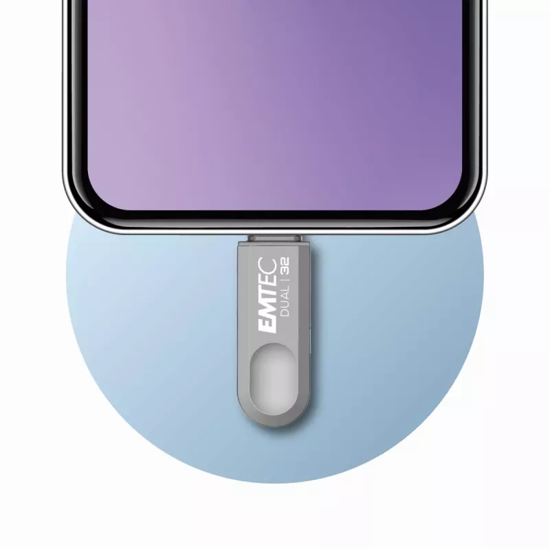 USB atmintukas Emtec 256GB USB 3.2 Type-C Dual D280