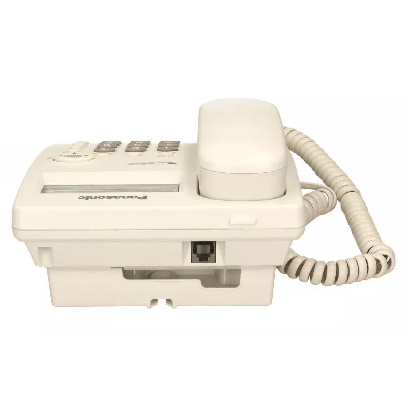 Panasonic KX-TSC 11 laidinis telefonas su 2 eilučių LCD ekranu