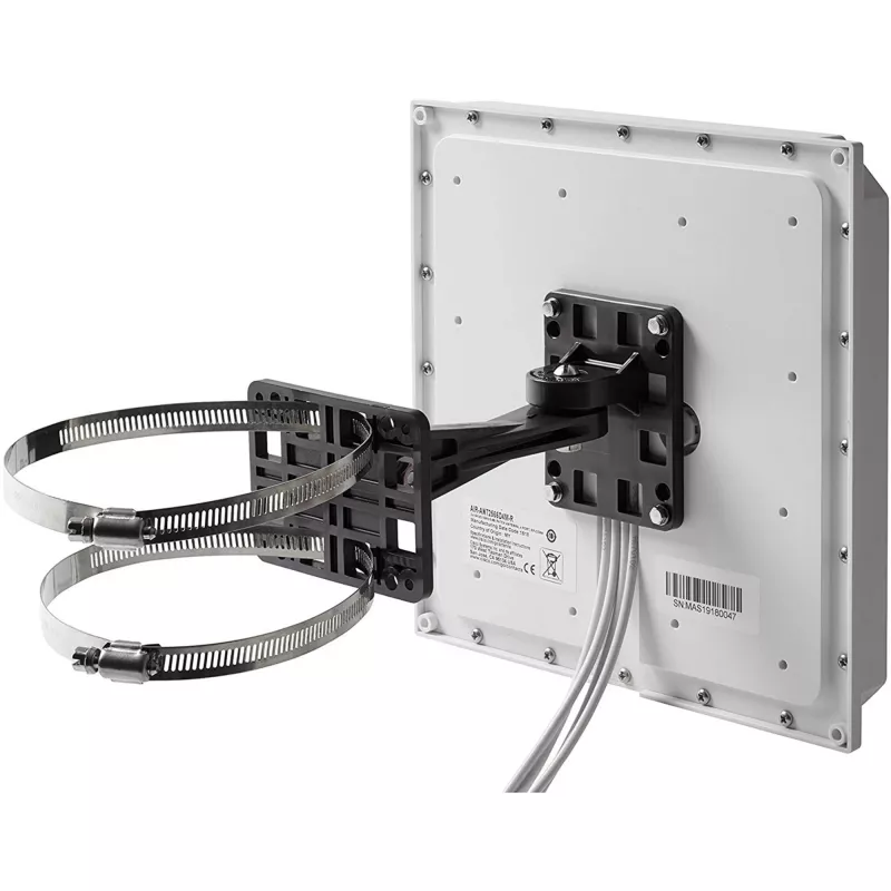 Kryptinė 2.4/5 GHz 6 dBi 60° lopinė antena su 4 RP-TNC jungtimis