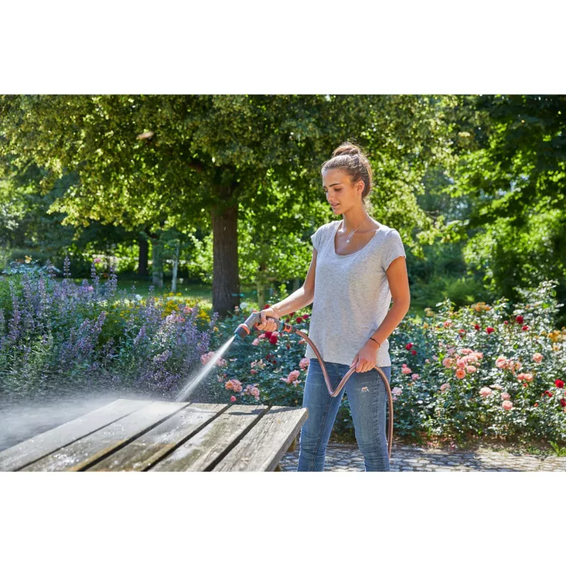 Gardena ecoPulse Comfort valymo pistoletas, pilkai oranžinis