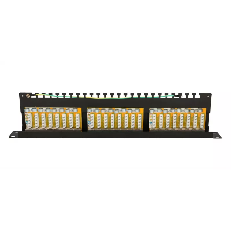 Extralink CAT6 STP V2 | Pataisų skydelis | 24 prievadai