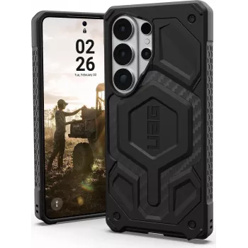 UAG Urban Armor Gear Monarch Pro Dėklas su Magnetiniu Moduliu, Samsung Galaxy S26 Ultra, anglies pluoštas, 214513114242