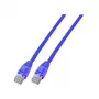 EFB Elektronik K8104BL.3 - Cat.6 U/UTP jungiamasis kabelis CCA, 3 m, mėlynas