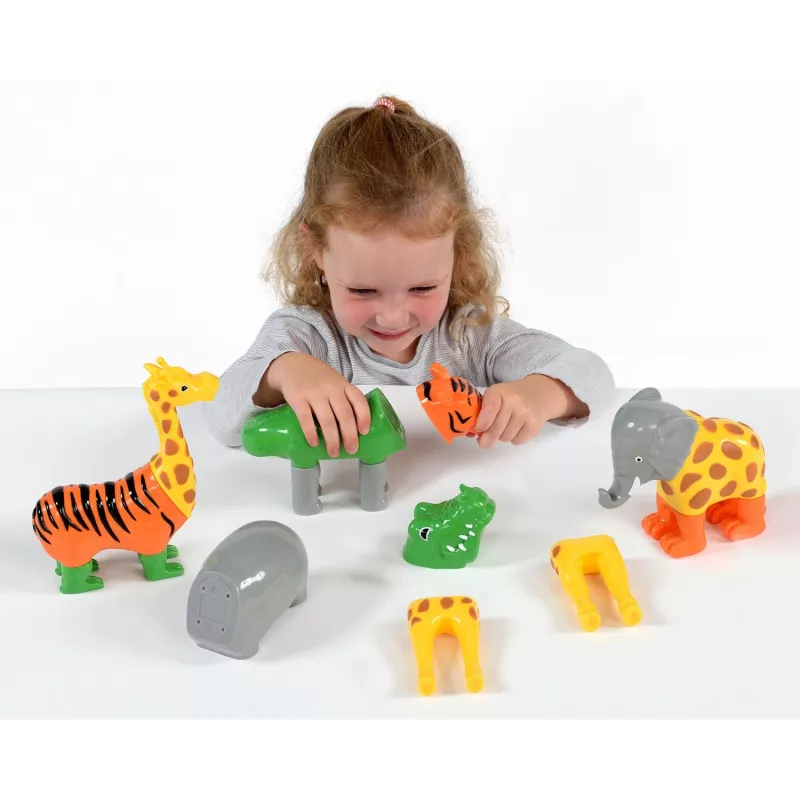 Popular Playthings Magnetiniai gyvūnėliai Mix or Match, įvairiaspalviai