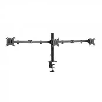 Monitorinis laikiklis SBOX LCD-352/3-2 3 rankomis, 13–27 colių ekranams, iki 9 kg per ranką, VESA 100x100