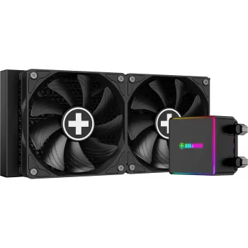 Xilence LiQuRizer RGB XC982 procesoriaus skysčio aušinimo komplektas 12 cm juodas