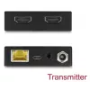 HDMI siųstuvas ir imtuvas DELOCK 65955 – Cat6/Cat6a HDMI prailgintuvas, iki 3840×2160, laidinis, Micro-USB B maitinimas