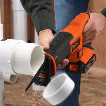 Black & Decker BDCR18-QW abipusis pjūklas Juoda, Oranžinė