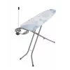 VILEDA Bravo Plus 143032 pilno dydžio lyginimo lenta – reguliuojamas aukštis 80–97 cm, plieninis tinklinis paviršius 380×1200 mm