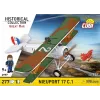Konstruktorius Cobi Blokai Nieuport 17 C.1 277 dalių — Lėktuvo modelio rinkinys, kolekcinis plytelių komplektas