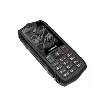 Mobilusis telefonas MyPhone Hammer Rock Dual Juodas, 5,5 colio