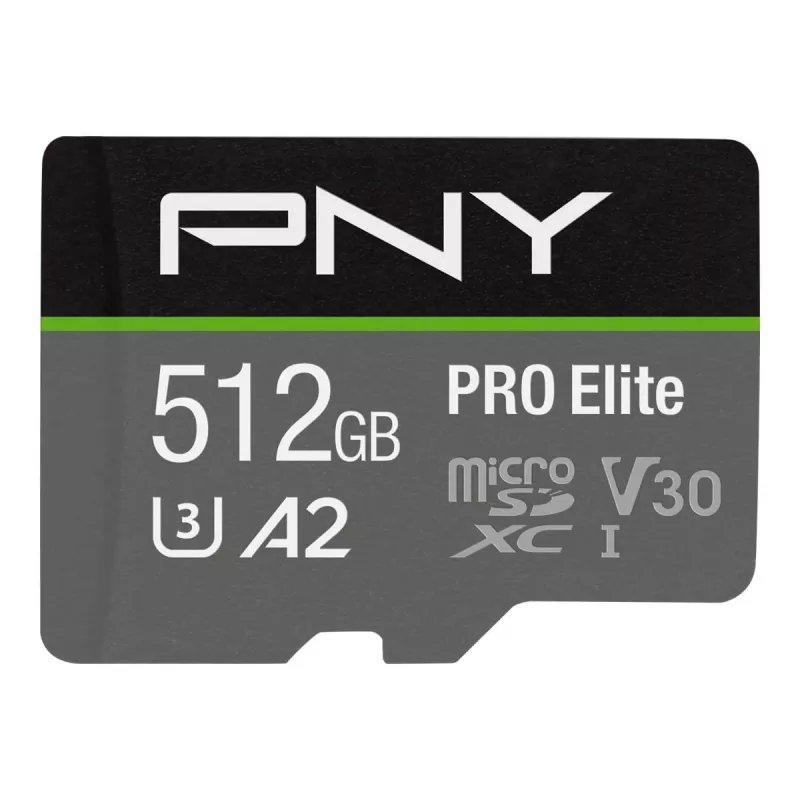 Flash atmintis PNY 512GB microSDXC Class 10 P-SDUX512U3100PRO-GE