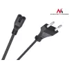Maclean MCTV-809 maitinimo kabelis, EU kištukas – Figure-8 (C7), 1,5 m