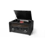 Patefonas muse MT-115 W – juodas/auksinis, 33-45-78 aps./min., J formos tonearmas, sukamas garsumas, 240 V kintamoji srovė