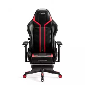 Diablo X-Ray 2.0 Normal Size Gaming kėdė Juoda, Raudona