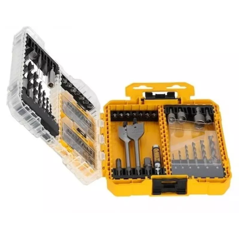 „DeWalt“ Pozi varžtų rinkinys 100 vnt. – įvairių dydžių savisriegiai medienai ir metalui