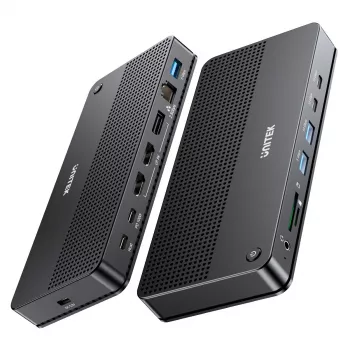 Docking stotelė UNITEK D1104A01 USB4 laidinė 100W Power Delivery