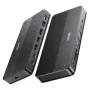 Docking stotelė UNITEK D1104A01 USB4 laidinė 100W Power Delivery