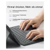 inateck klaviatūra iPad 11 ir iPad 10 kartos, QWERTZ, pilka