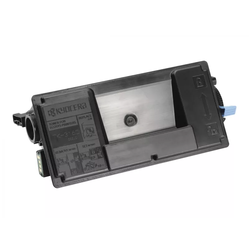 Originalus KYOCERA TK-3160 juodos spalvos kasetė 1 vnt.